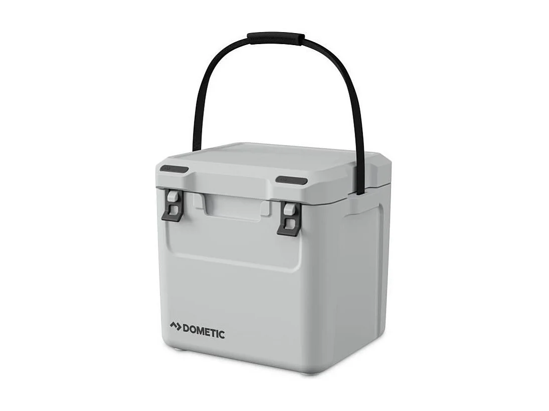 Lodówka izotermiczna DOMETIC Cool Ice CI 28L Szara - Przechowywanie lodu przez kilka dni, pojemność 32 puszki, trwała rotomoldowana konstrukcja