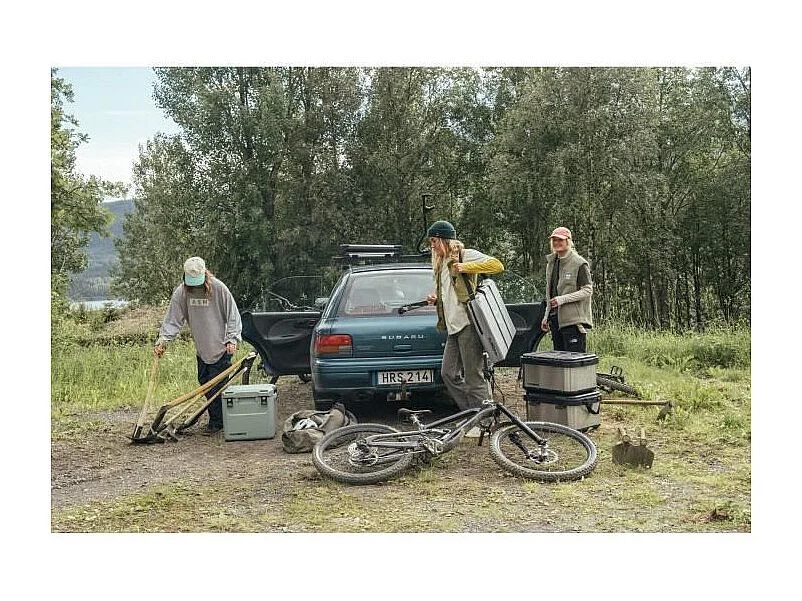 Lodówka Izotermiczna Dometic Cool Ice CI 28 - 28L, Trwała, Przechowywanie Lodu przez Kilka Dni, Zielona