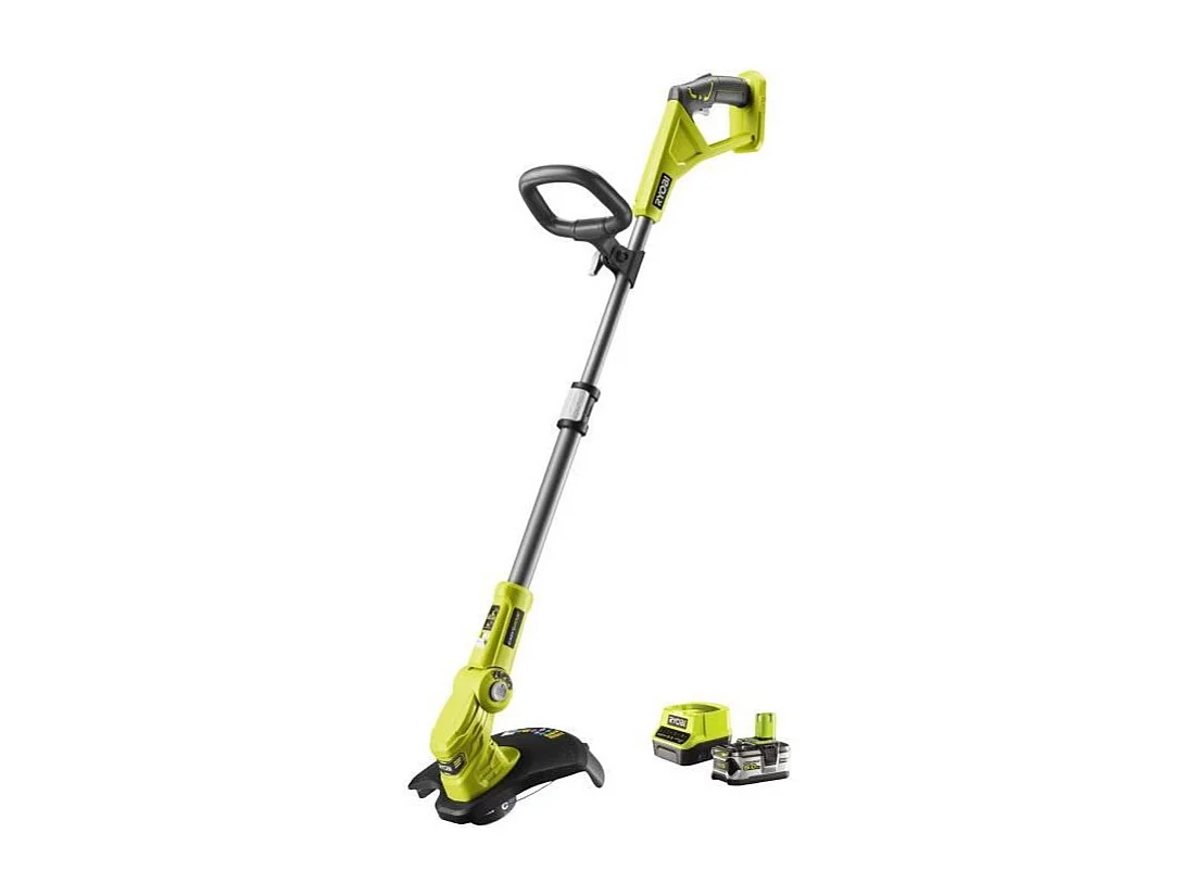 Bezprzewodowa Podkaszarka RYOBI 18V ONE+ Ø 25-30 cm z Akumulatorem 5Ah i Regulowaną Teleskopową Rurą