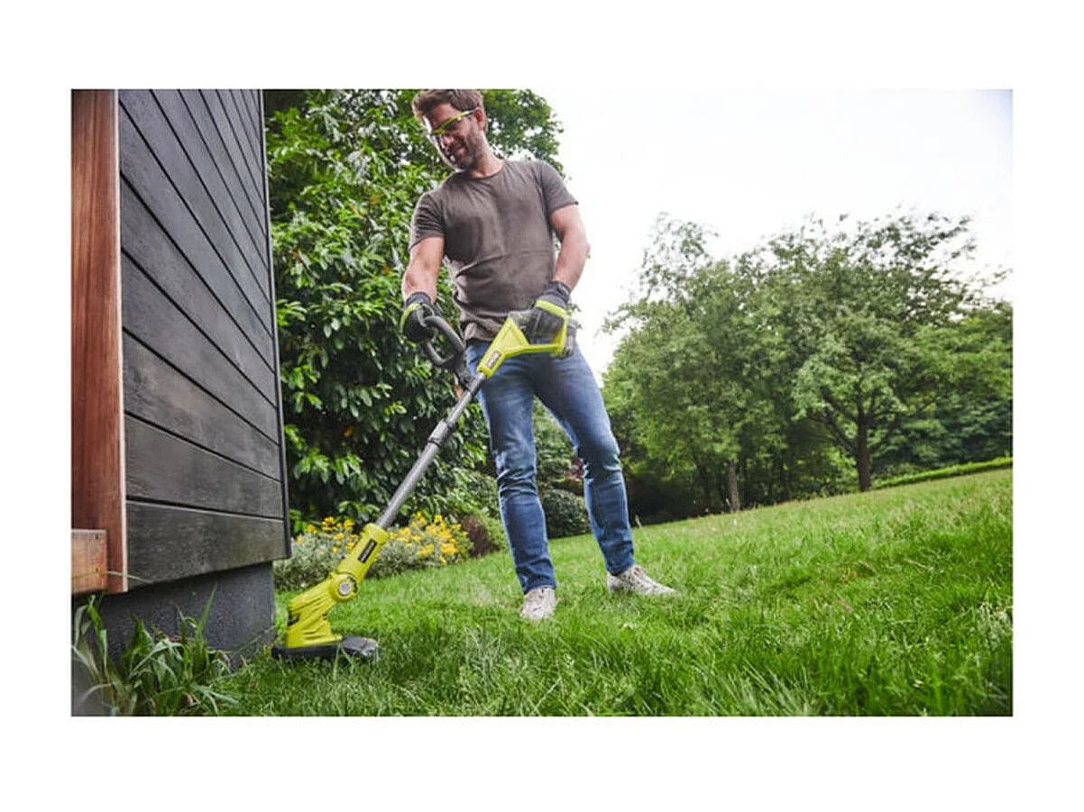 Bezprzewodowa Podkaszarka RYOBI 18V ONE+ Ø 25-30 cm z Akumulatorem 5Ah i Regulowaną Teleskopową Rurą