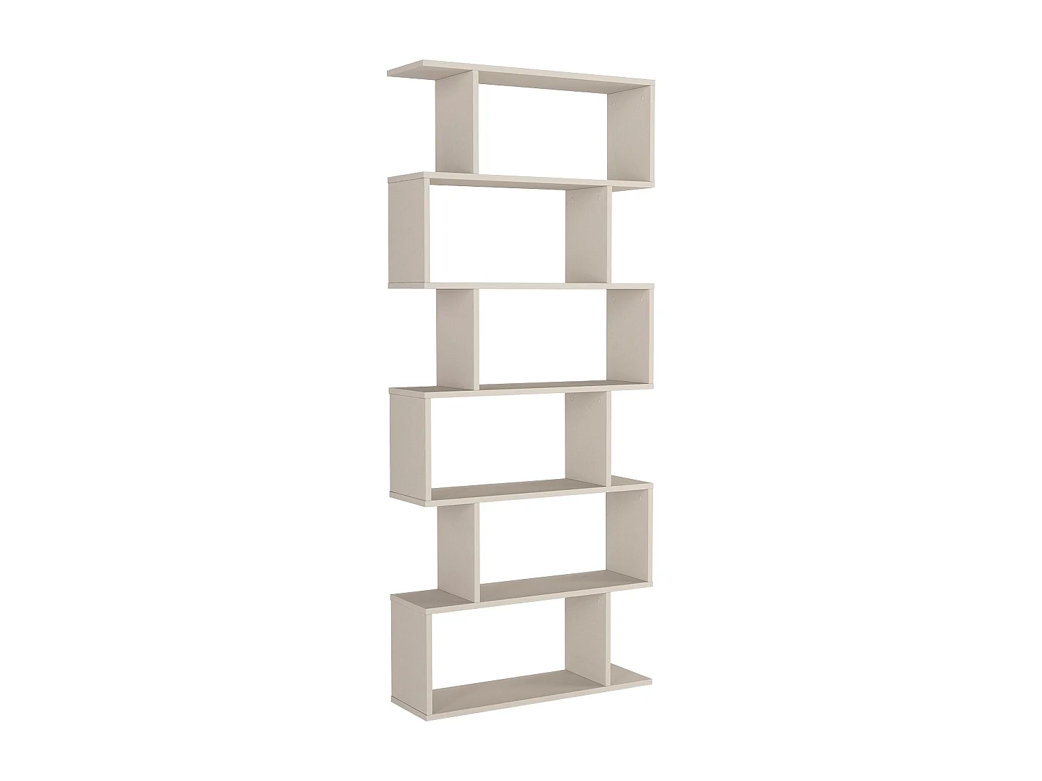 Etagère avec 6 niches - Beige - TOMINI