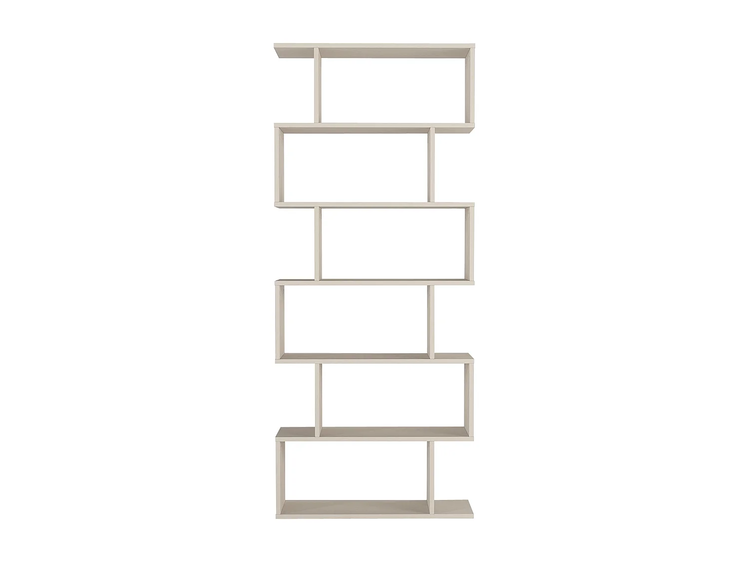 Etagère avec 6 niches - Beige - TOMINI