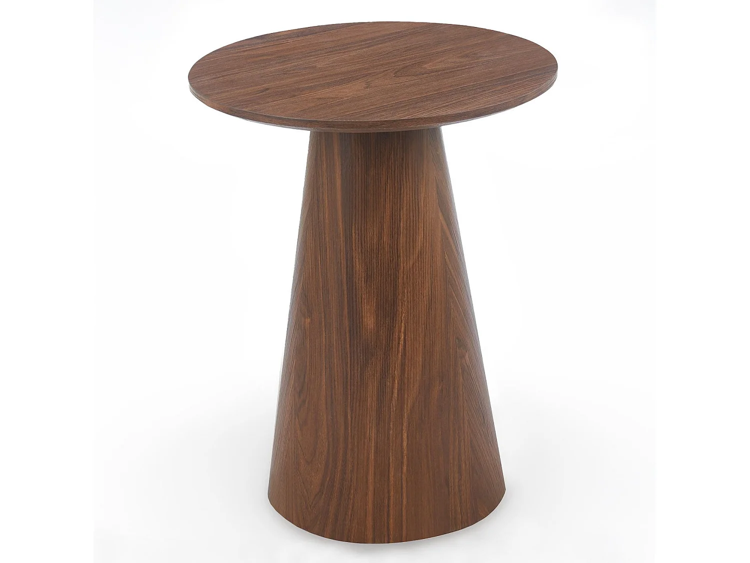 Ensemble de 2 tables basses rondes Callie Bois noisette