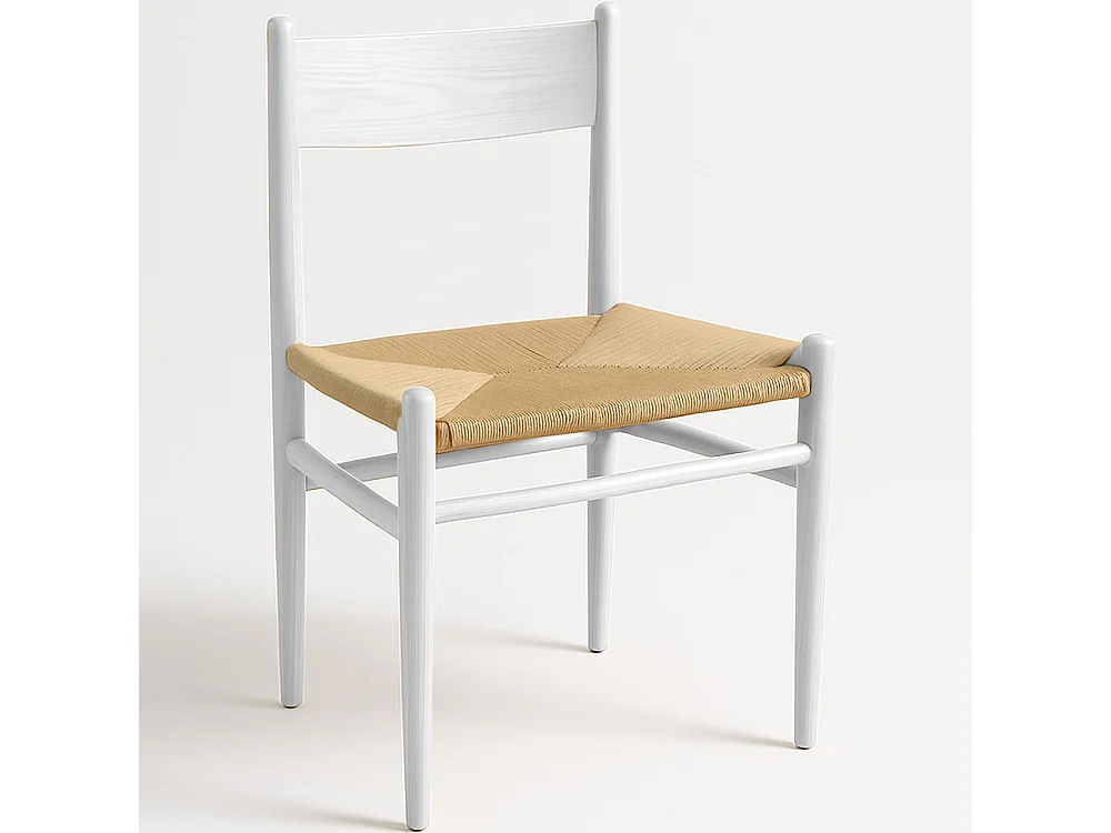 Sedia da pranzo in legno - Design retrò - Cawi