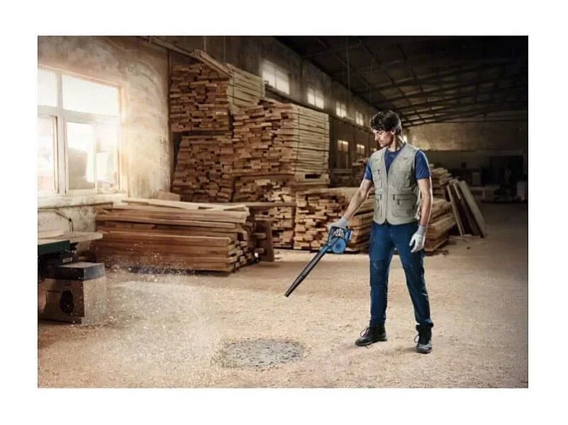 Dmuchawa BOSCH PROFESSIONAL GBL 18V-120 bez baterii, prędkość powietrza 270 km/h, lekka i mocna