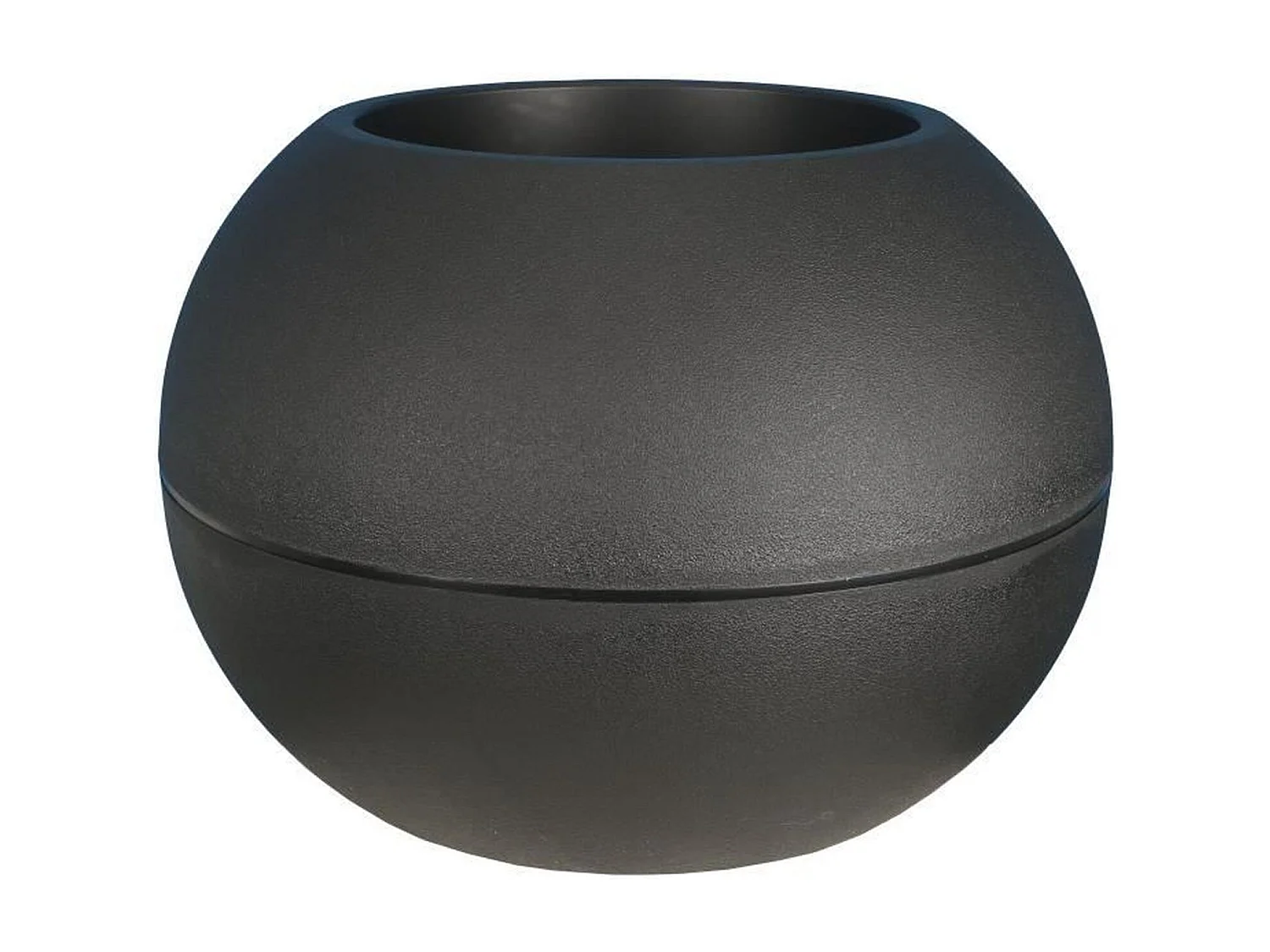 Maceta Boule - negro