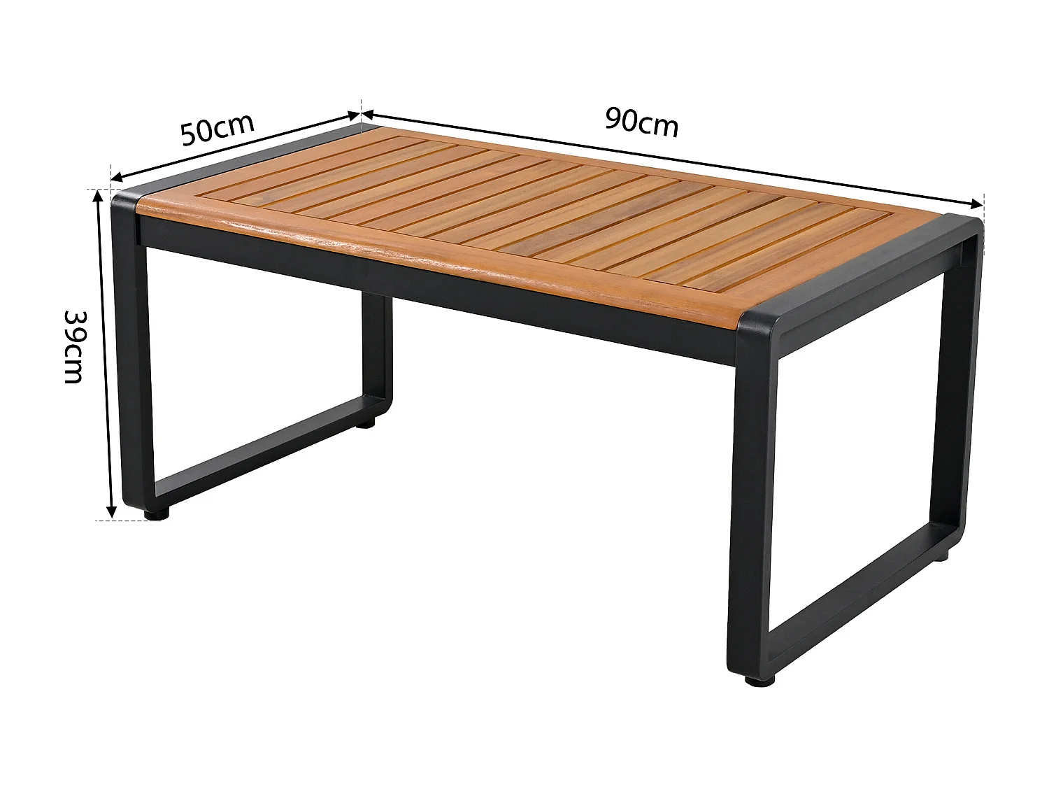 Set di mobili da giardino 8 pezzi - 2 divani due posti, 4 poltrone, 2 tavoli - struttura in ferro zincato - grigio