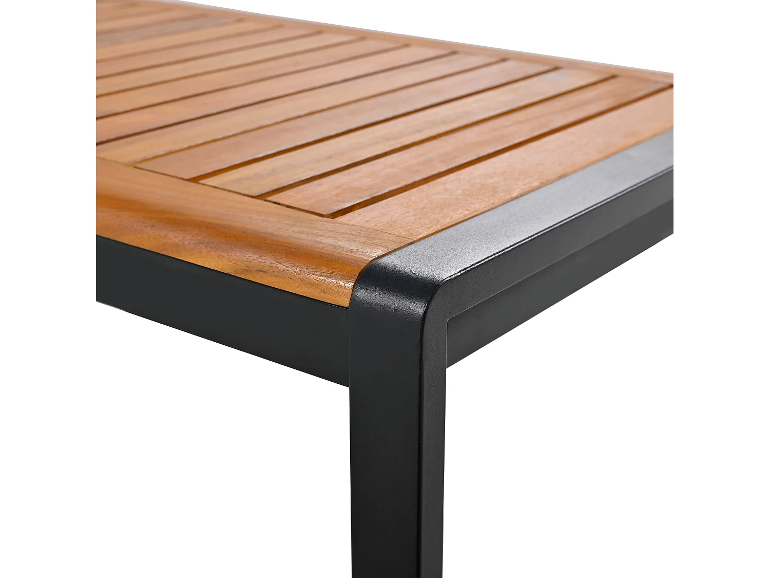 Set di mobili da giardino 8 pezzi - 2 divani due posti, 4 poltrone, 2 tavoli - struttura in ferro zincato - grigio