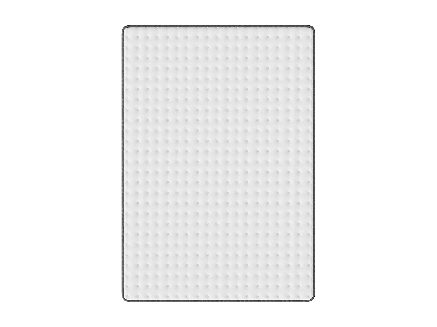 Matelas 140 x200 cm, hauteur 25 cm, à ressorts ensachés 7 zones, avec tissu doux, dureté H2, maille 3D, respirant, avec certification Oeko-Tex, matelas