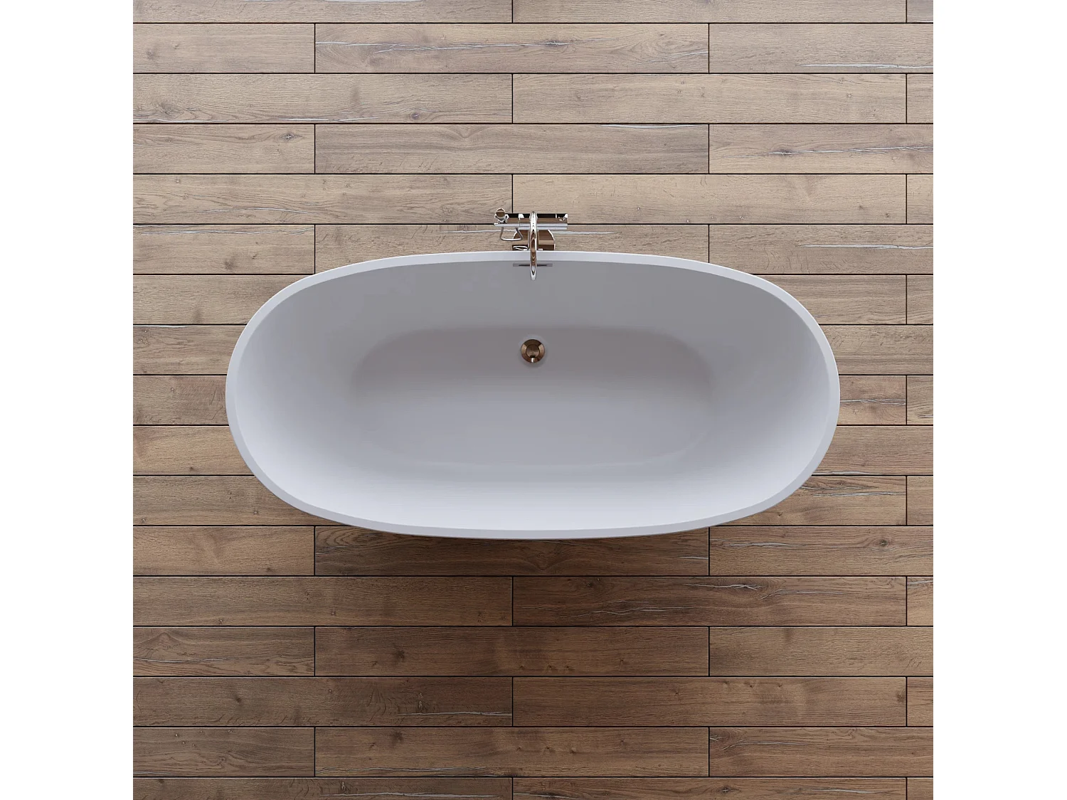 Baignoire Ilot Samba 170 noire 170 x79 x58 cm, by SPALINA