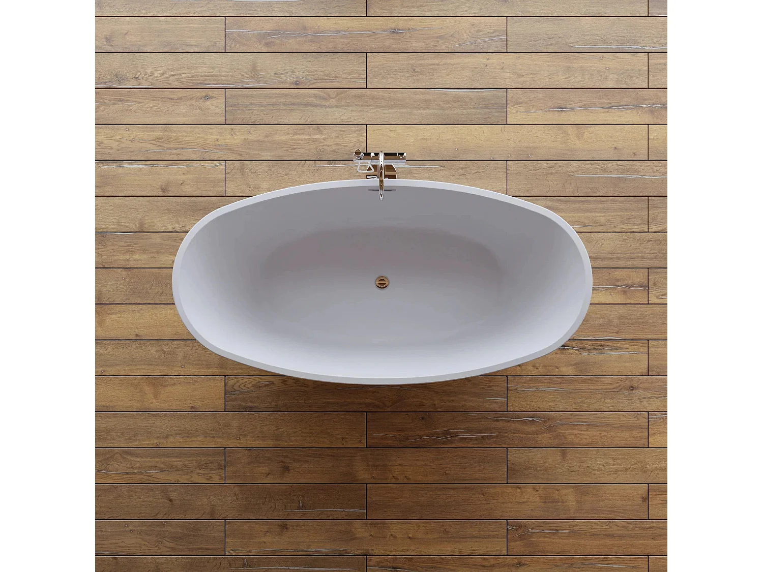 Baignoire Ilot Neroon 2.0 160 noire 160 x75 x67 cm, by SPALINA