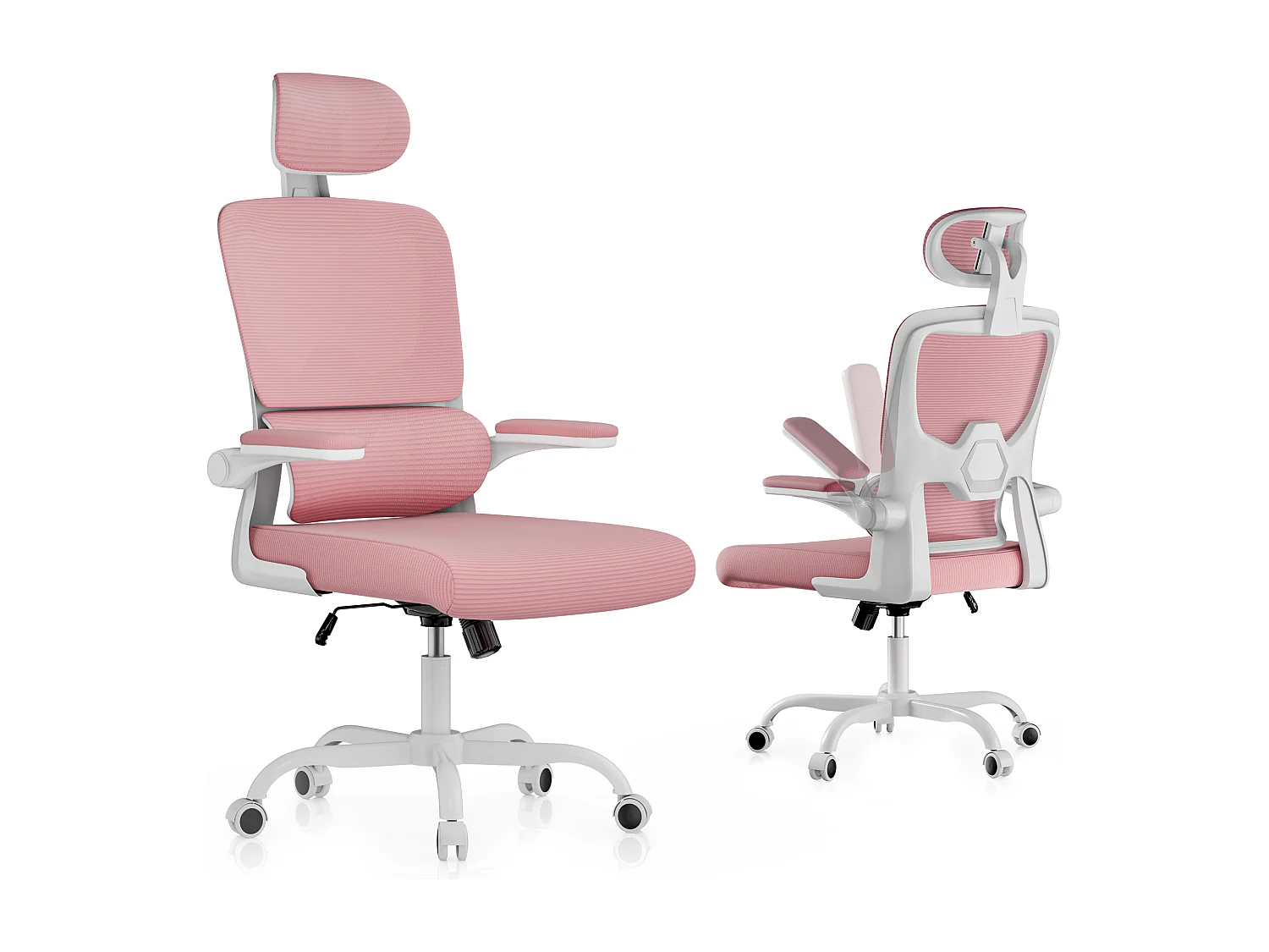 Fauteuil de bureau pivotant avec fonction balancelle pour le bureau à domicile