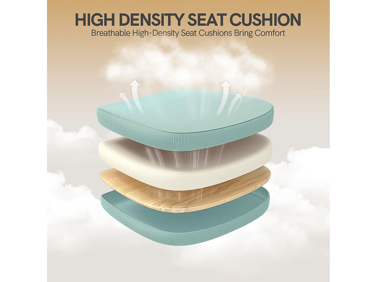 Chaise de bureau ergonomique avec accoudoirs rabattables à 90° et soutien lombaire, chaise de bureau à hauteur réglable avec coussin d'assise rembourré