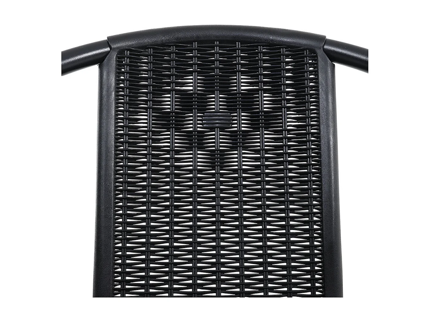 Set of 6 Stackable Outdoor Rattan Chairs