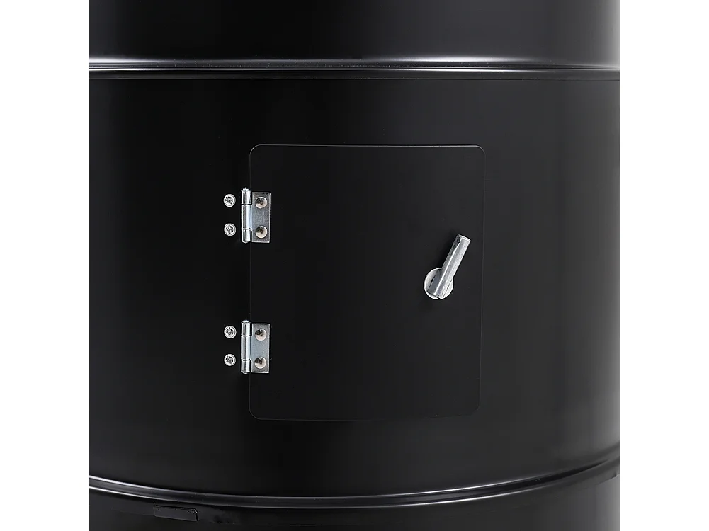3-in-1 Charcoal Smoker Grill with Thermometer