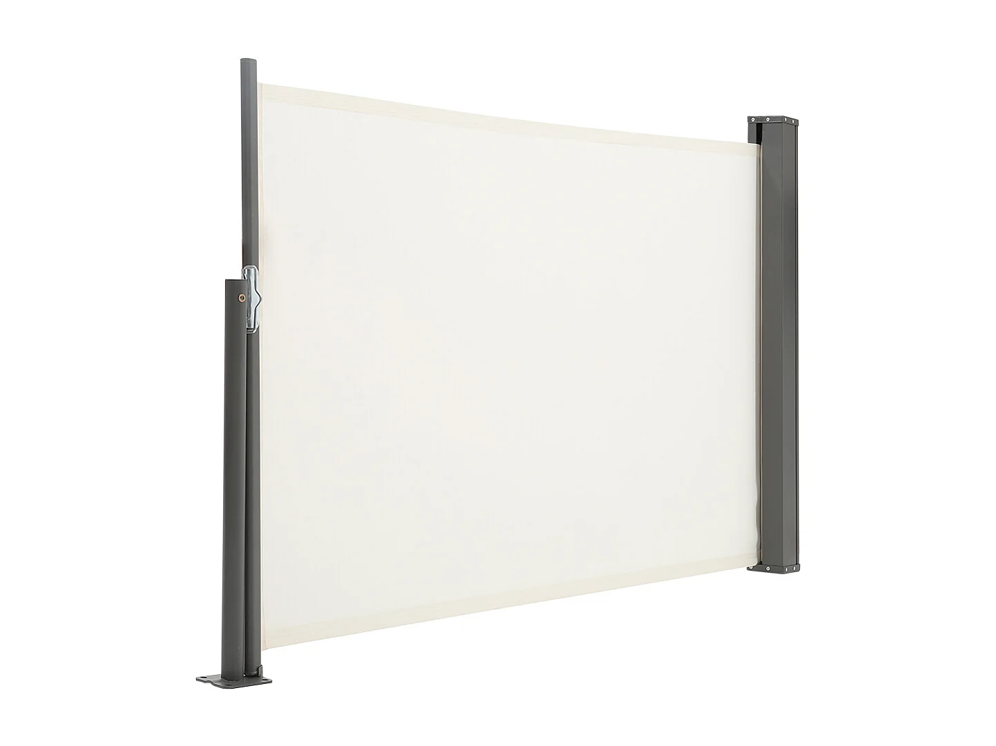 3M Retractable Side Awning with UV & Water Resistant -  120cm H - Beige