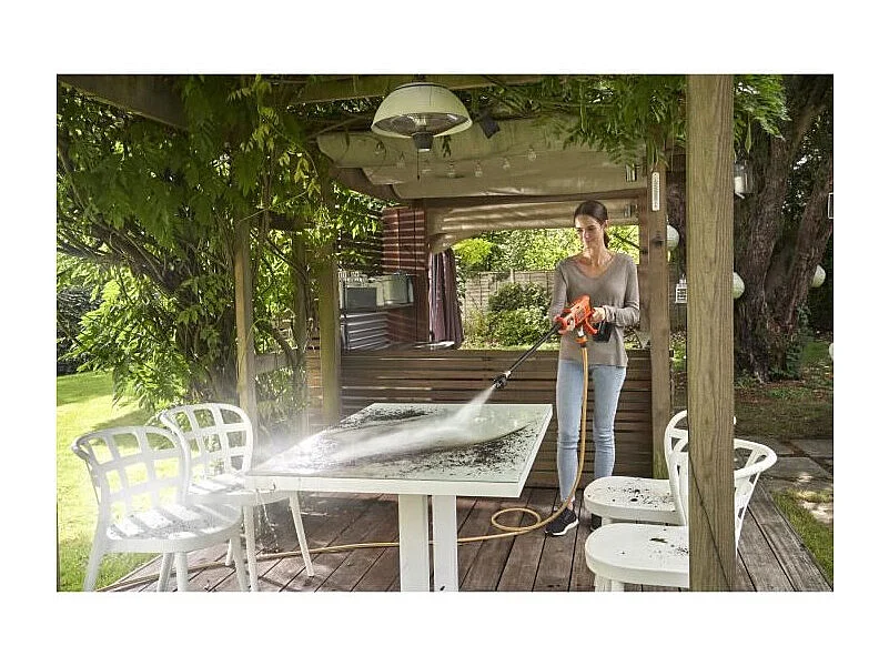 BLACK+DECKER BCPC18D1-QW Nettoyeur haute pression sans fil 18V 2Ah - 24 bar