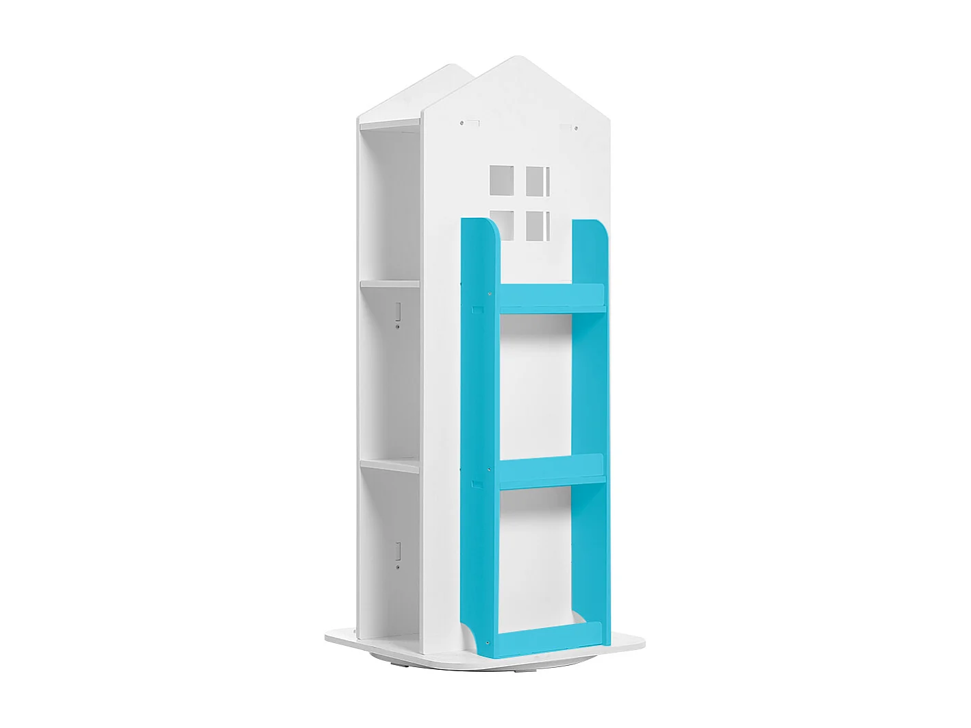 Kids' Rotating Castle Bookshelf - Blue