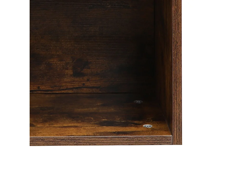 Retro 7-Cube Bookshelf – Vertical or Horizontal Open Storage Unit