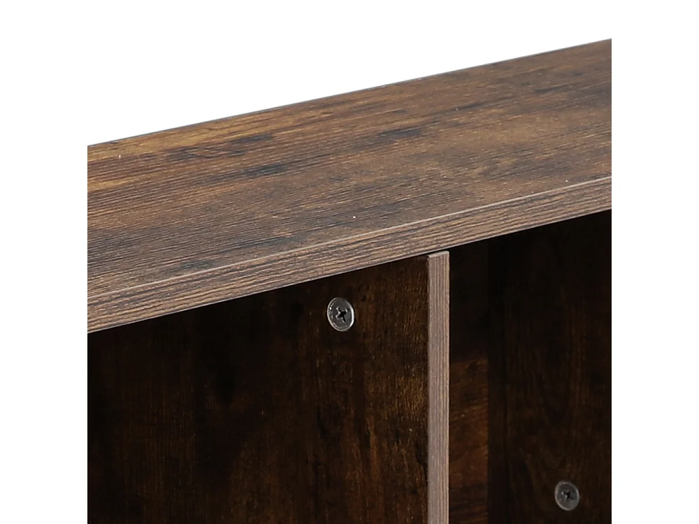 Retro 7-Cube Bookshelf – Vertical or Horizontal Open Storage Unit