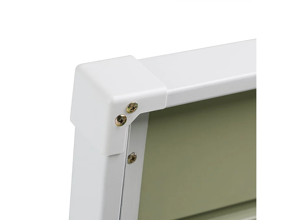 120cm Large Metal Garden Storage Box - White