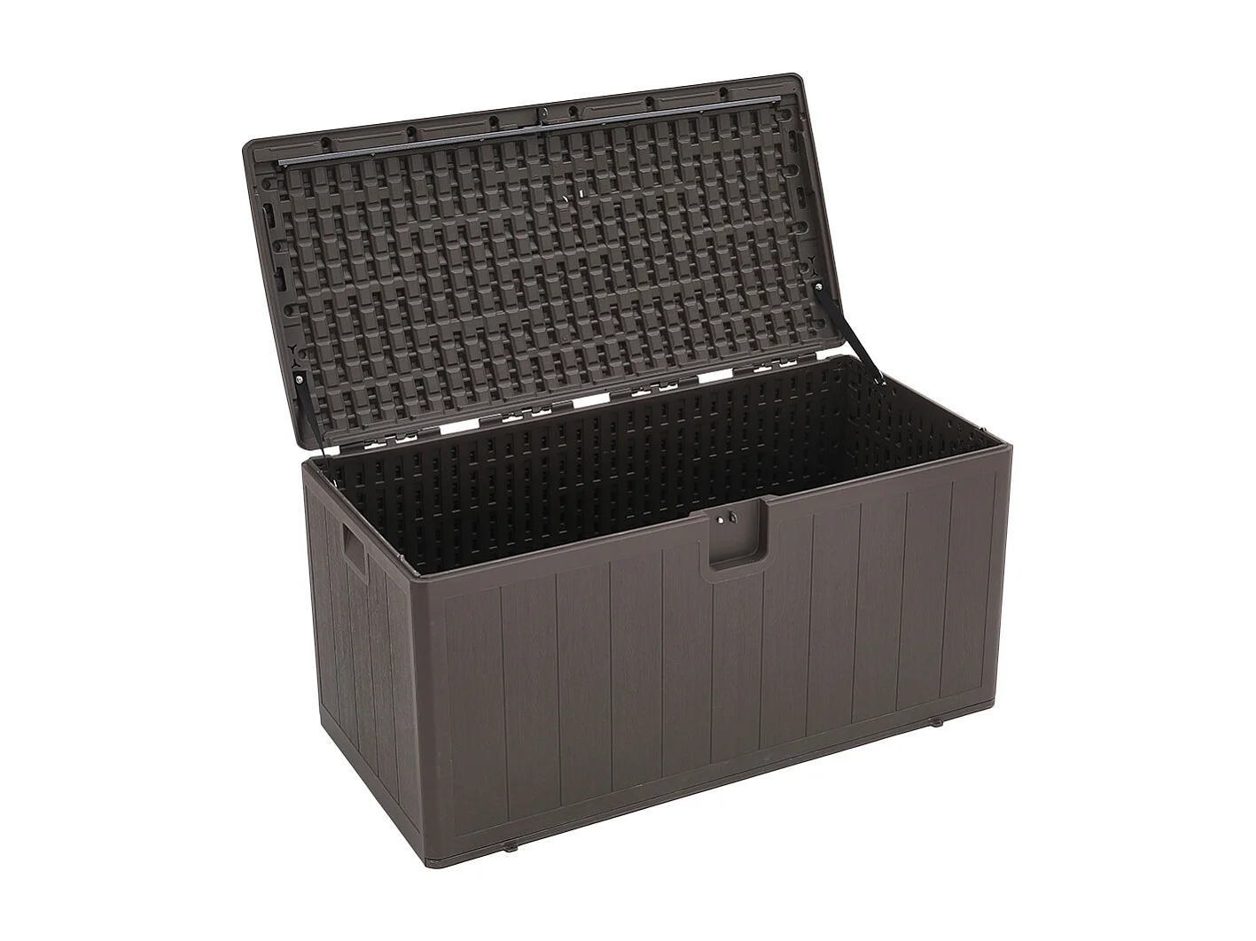 105 Gallon (400L) Wood Effect Garden Storage Box