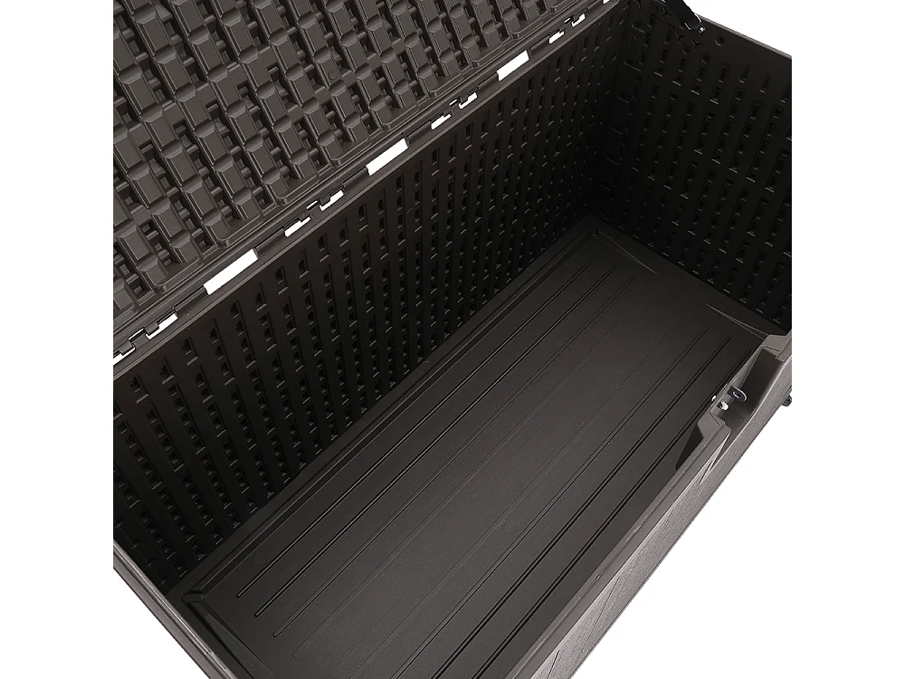105 Gallon (400L) Wood Effect Garden Storage Box