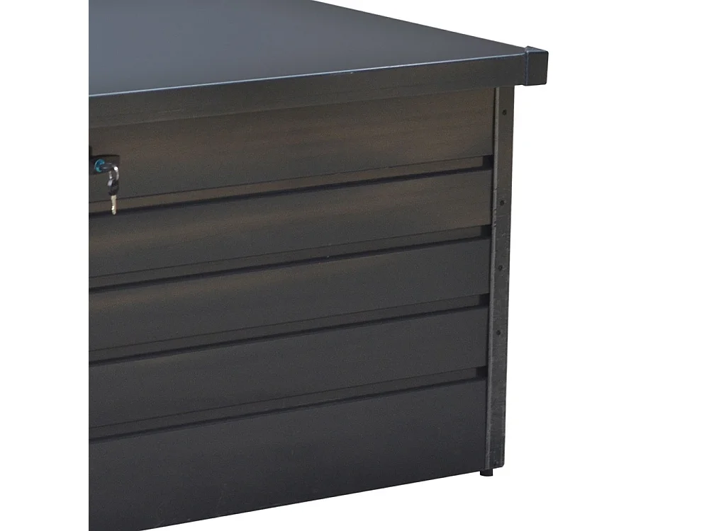 600L Extra Large Heavy-Duty Metal Garden Storage Box