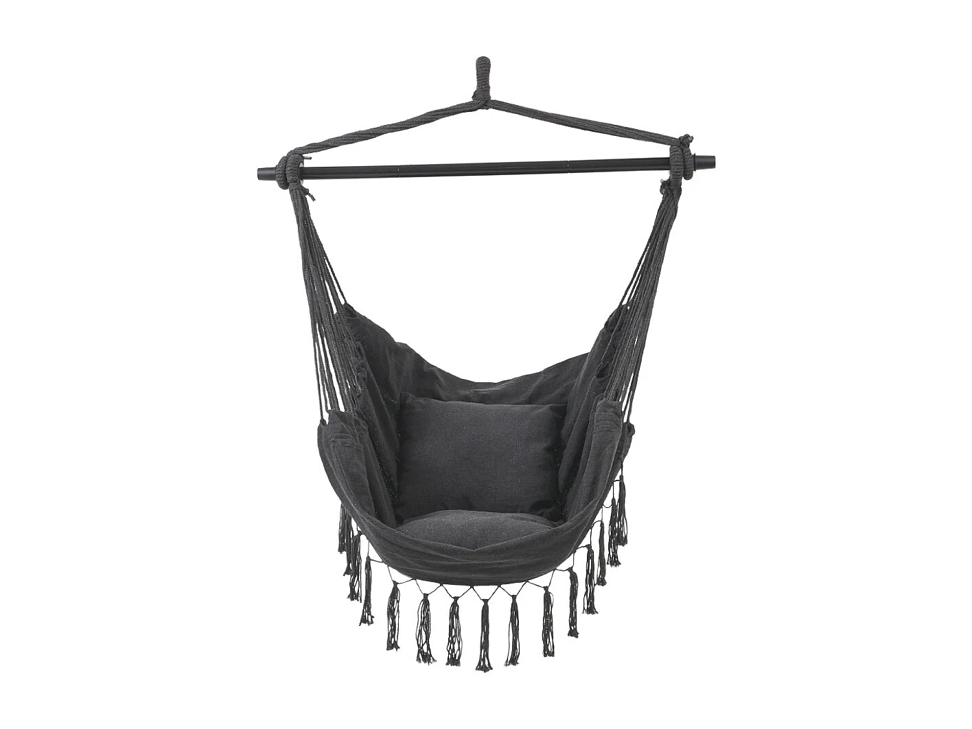 Canvas Swing Chair - Dark Grey
