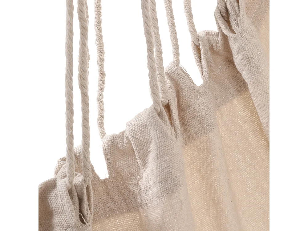 Canvas Swing Chair - White