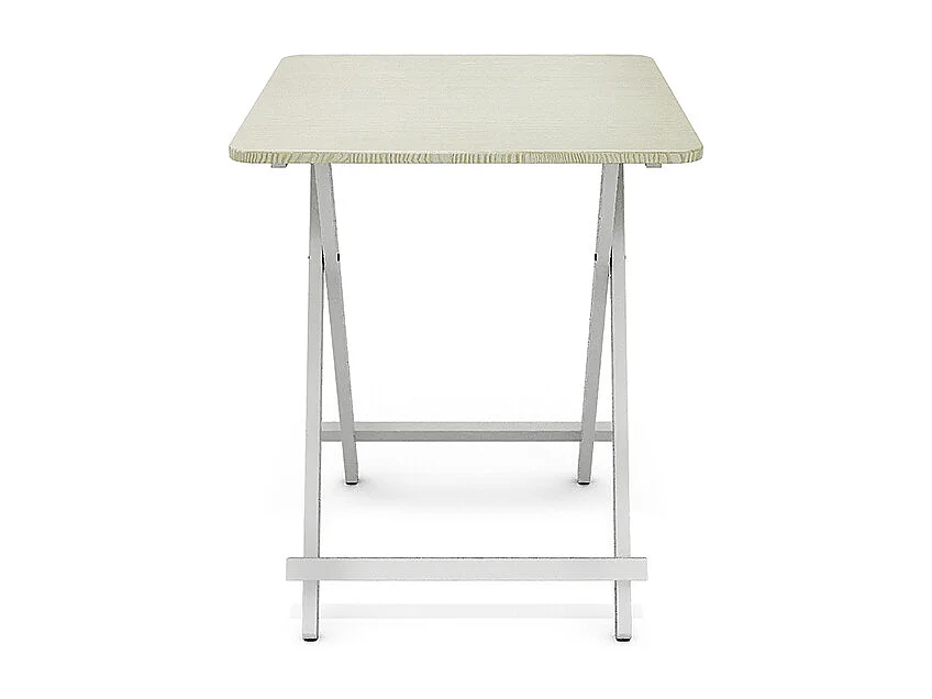 60cm White Compact Folding Dining Table