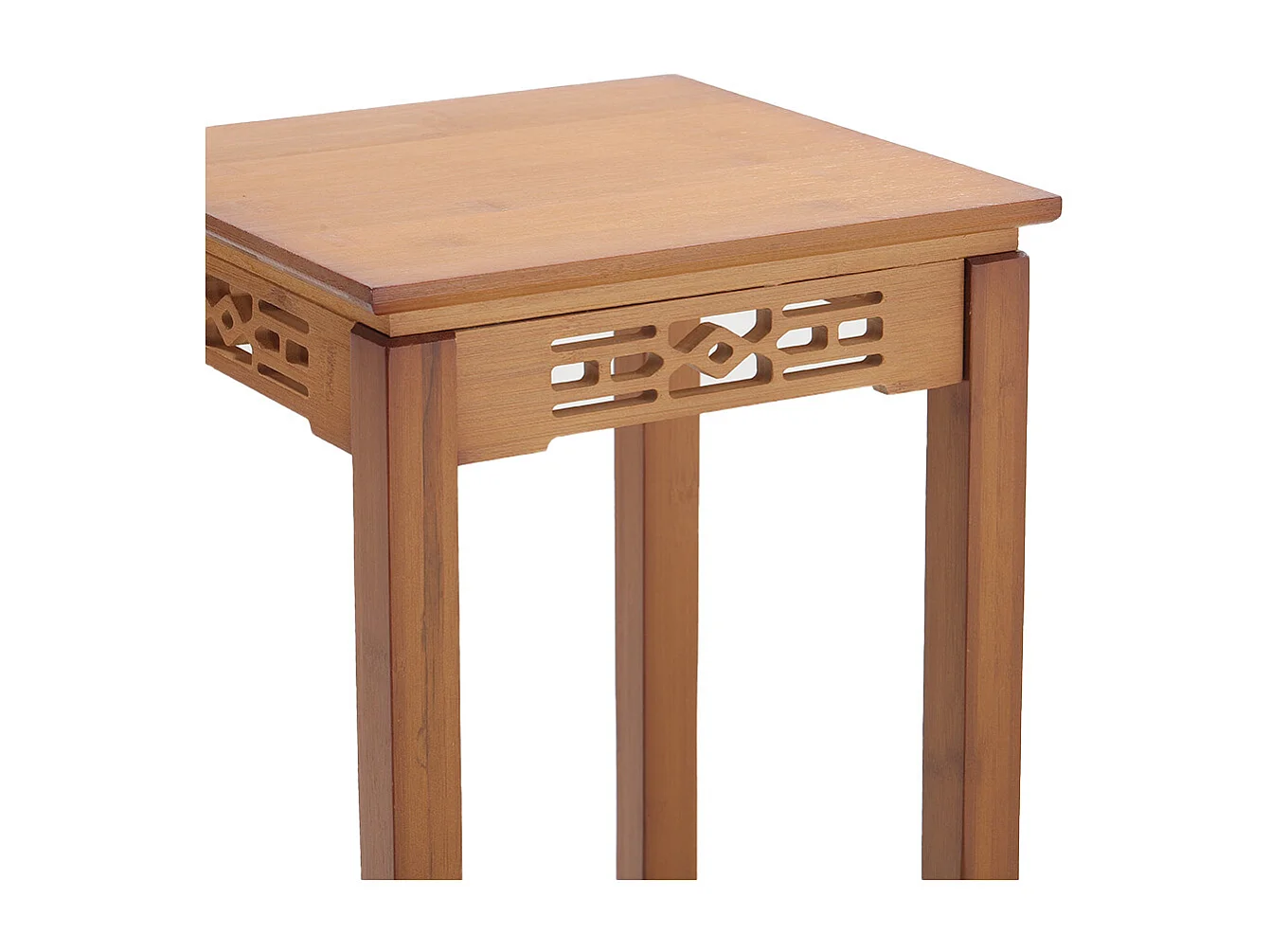 2-Tier Classic Chinese Style Bamboo Plant Stand
