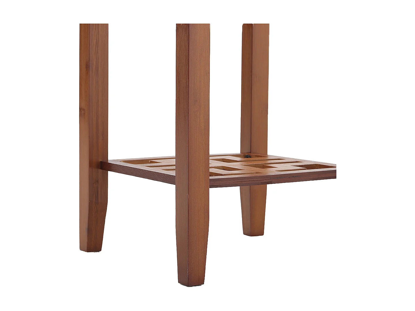2-Tier Classic Chinese Style Bamboo Plant Stand