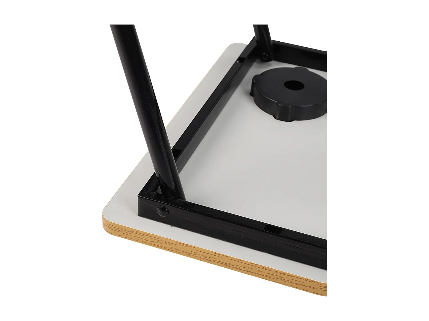 Adjustable Folding Laptop Bed Tray Table - Natural