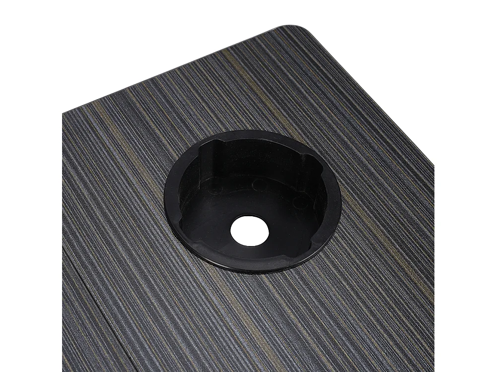 Adjustable Folding Laptop Bed Tray Table - Black