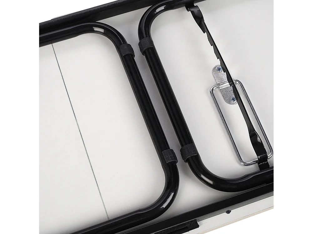 Adjustable Folding Laptop Bed Tray Table - Wood Colour