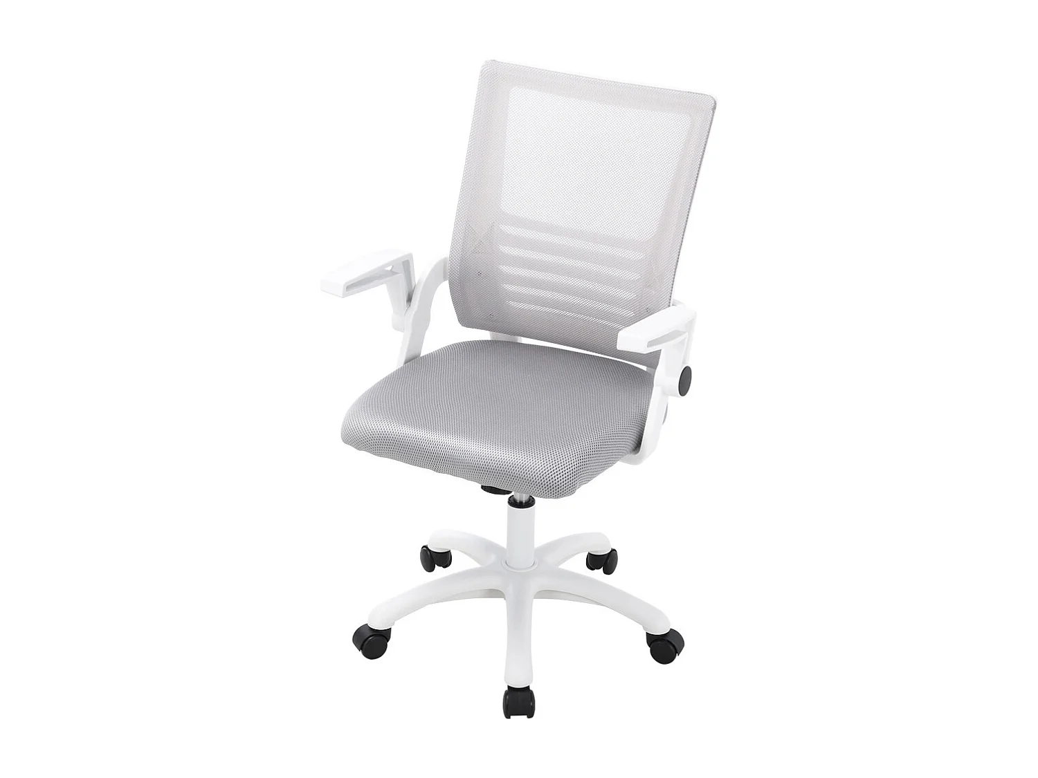 Ergonomic Office Chair with Breathable Mesh Back - Grey
