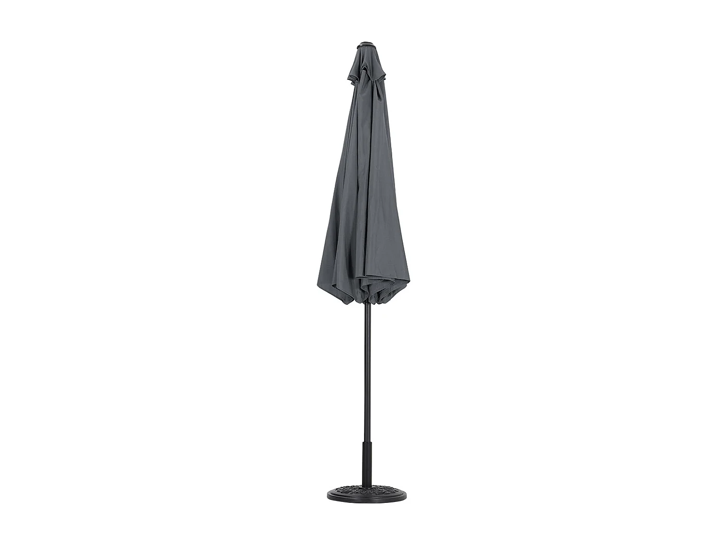 Large 3m Classic Parasol with Cement Base - Grey