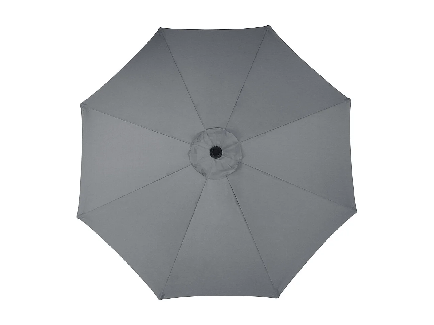 Large 3m Classic Parasol with Cement Base - Grey
