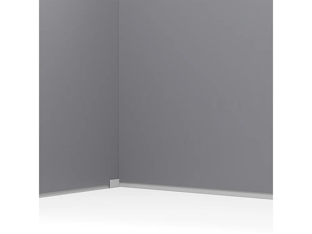 6 x 4.4 ft Apex Roof Plastic Garden Shed with Window & Floor - Grey