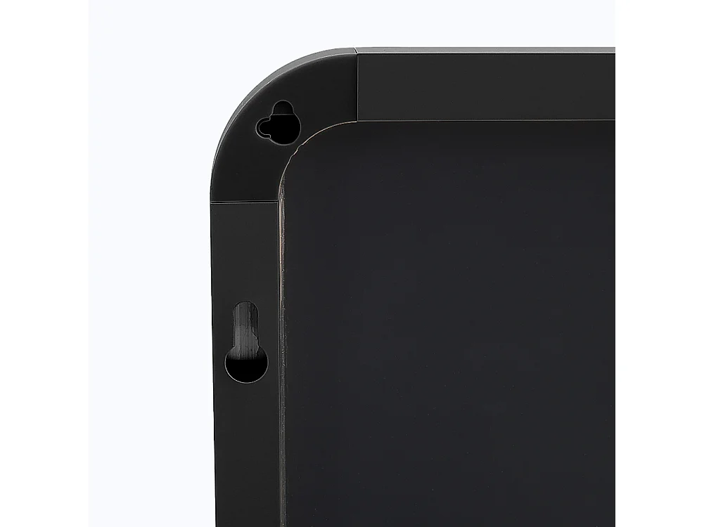Full Length Metal Floor Mirror with Rounded Corners - 47 x 157cm