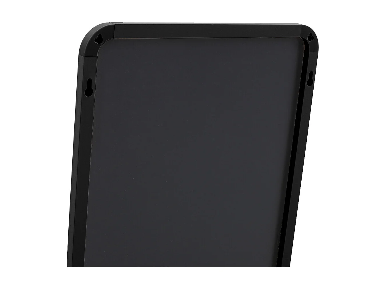 Full Length Metal Floor Mirror with Rounded Corners - 45 x 155cm