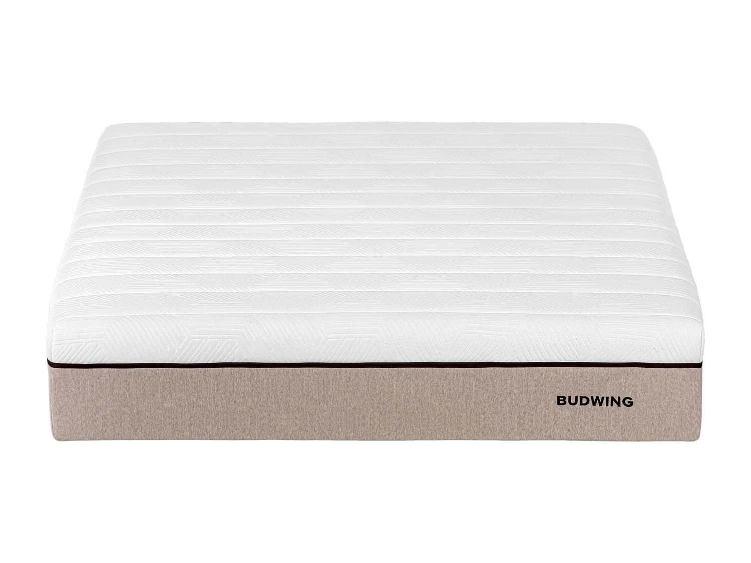 BUDWING Matelas Hybrid Sense 90x190 cm avec Traitement Antibactérien, Mousse à Mémoire de Forme et Ressorts Ensachés