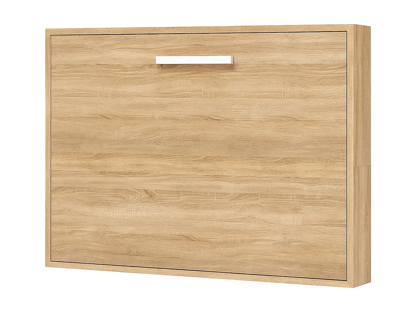Lit escamotable horizontal chêne clair cambrian 90x190 CANNES