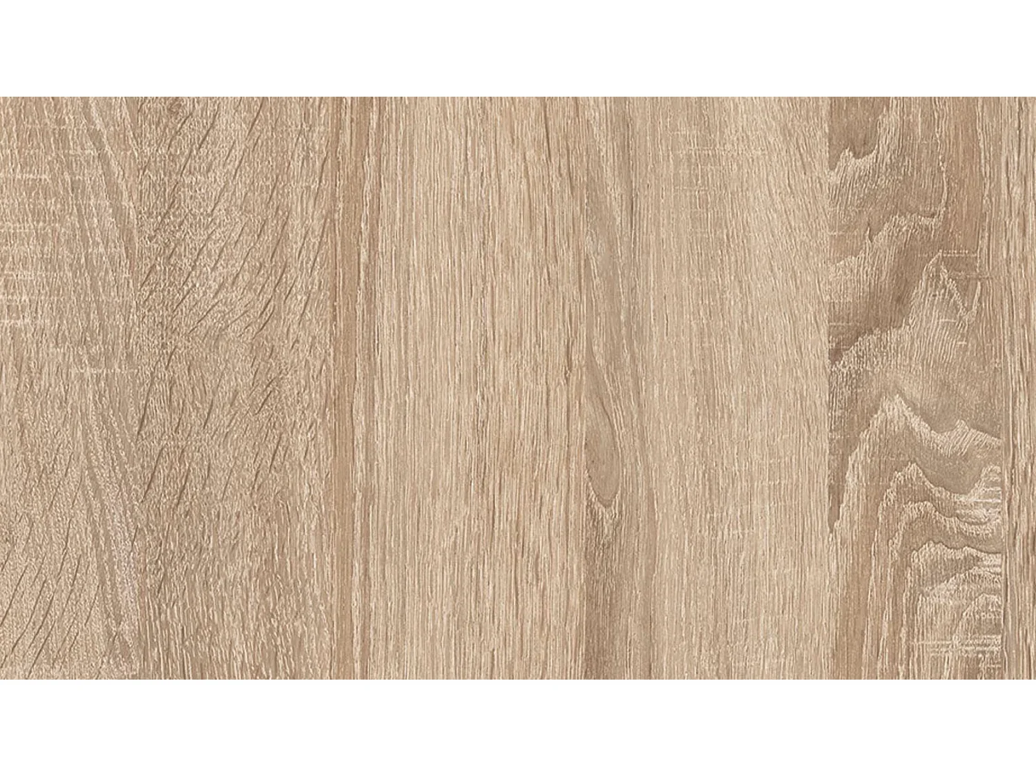 Opbergbed met zijopening van hout cambrian eiken 90x190 GORDES