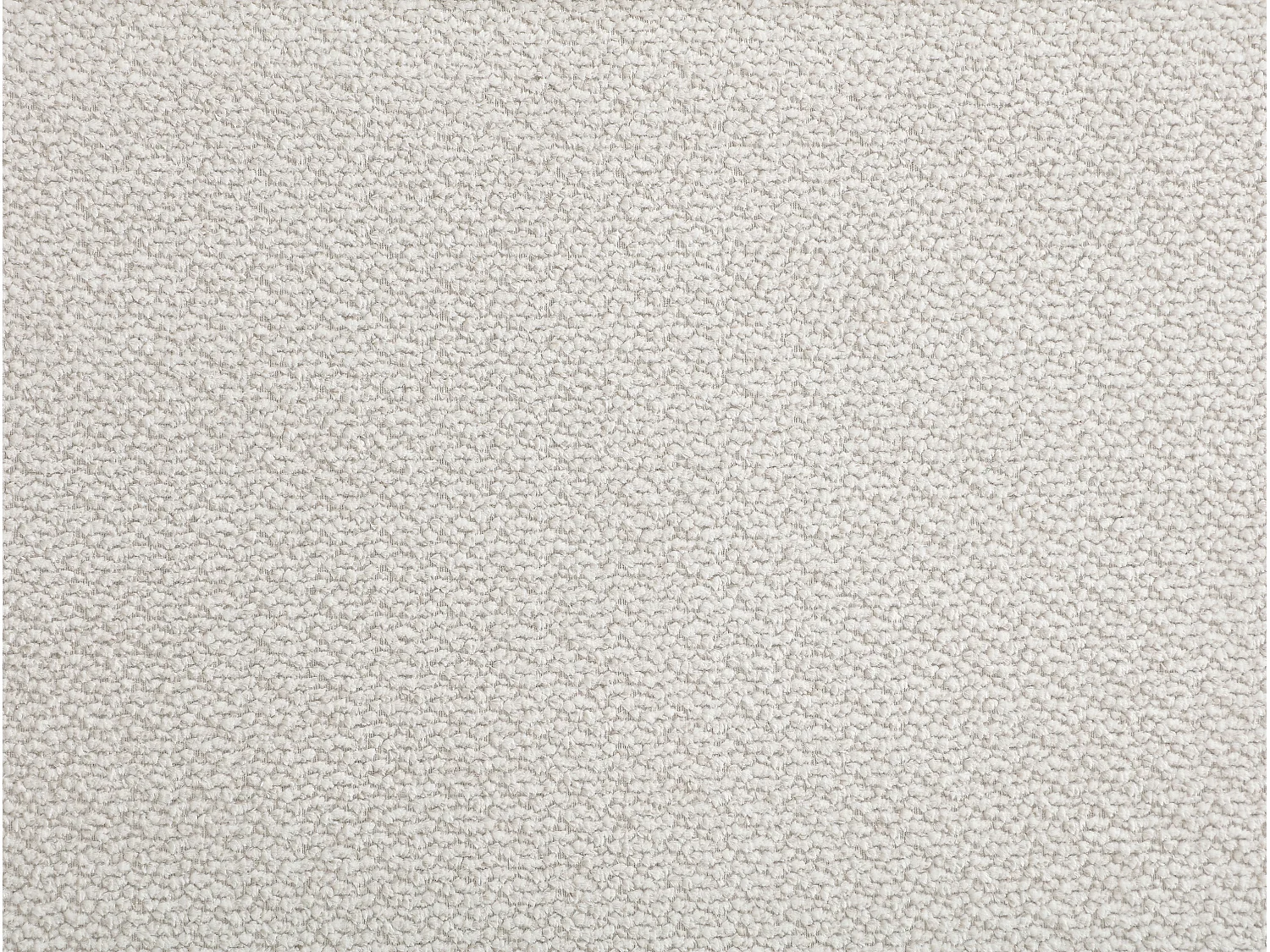 Canapé d'angle réversible convertible en tissu texturé crème LIROBI