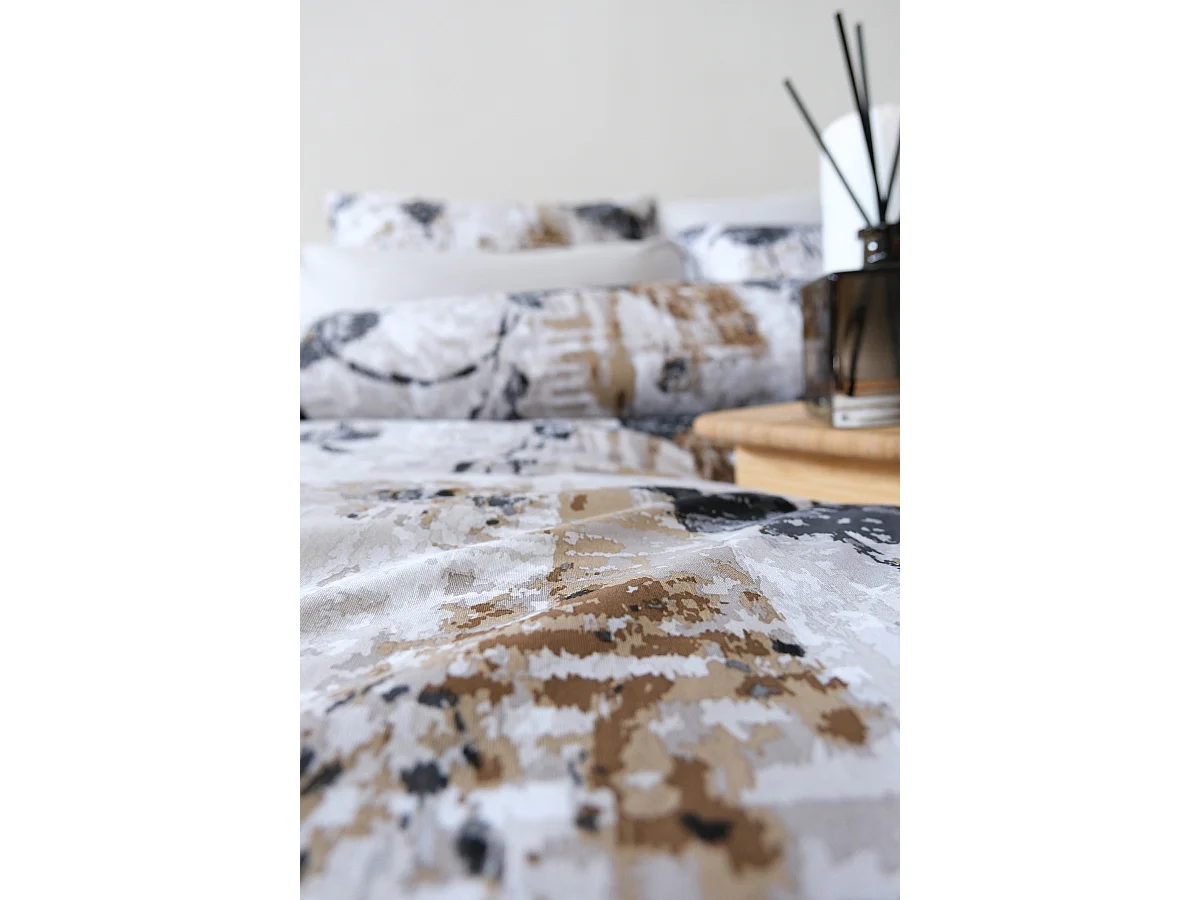 Jogo de cama 1 pessoa 1 capa de edredão 140x200 cm+ 1 Fronha 65x65 cm algodão