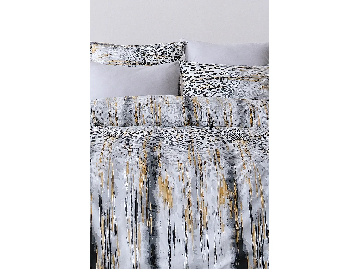 Jogo de cama para 2 pessoas 1 capa de edredão 200x200 cm+2 Fronhas 65x65 cm algodão