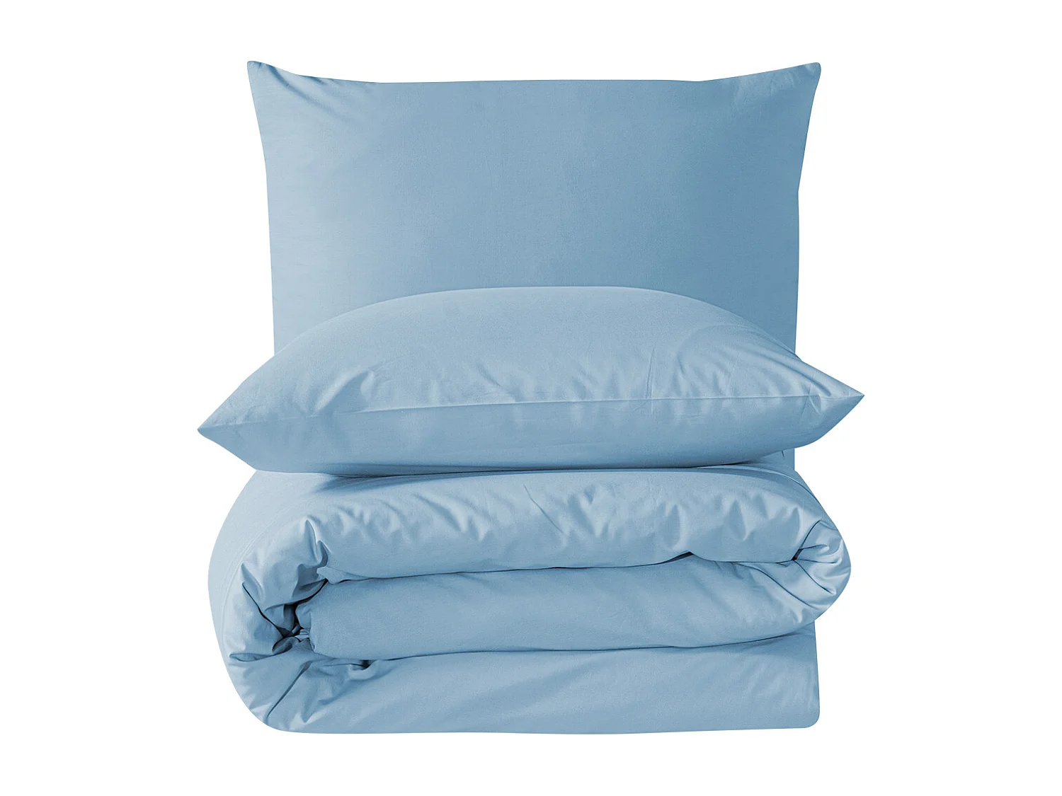 Set letto matrimoniale 200x200 cm+2 federe 65x65 cm 100% cotone