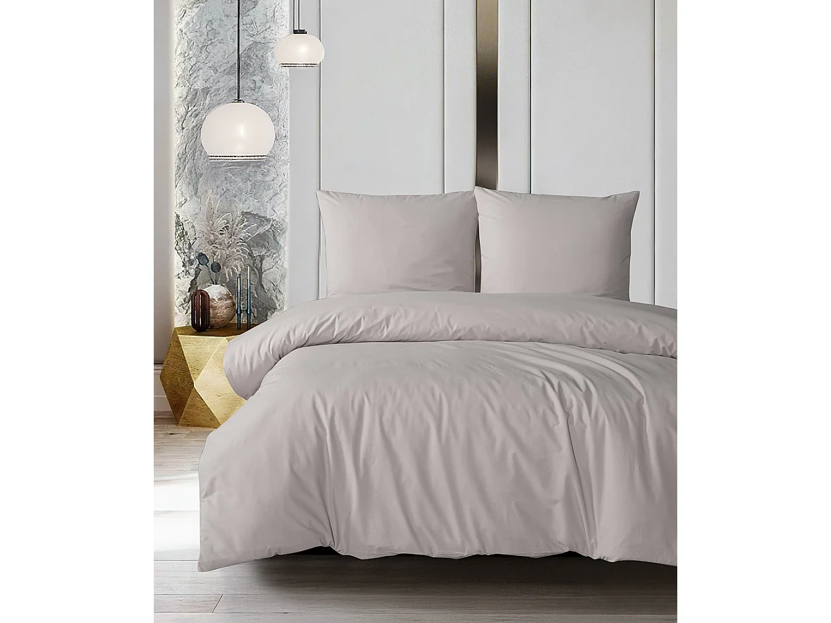 Set letto matrimoniale 240x220 cm+2 federe 65x65 cm 100% cotone